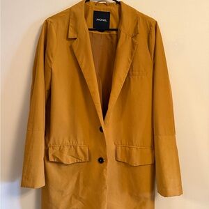 Monki Mustard Blazer